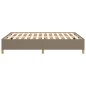 vidaXL Giroletto Grigio Tortora 140x190 cm in Tessuto