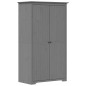 vidaXL Armadio BODO 101x52x176,5 cm in Legno Massello di Pino Grigio vidaXL Armadio BODO 101x52x176,5 cm in Legno Massello di Pino Grigio