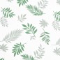vidaXL Cuscino per Panca a Foglie 120x50x3 cm in Tessuto Oxford