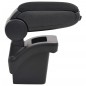 vidaXL Bracciolo per Auto Nero 16x30x(40-50) cm in ABS vidaXL Bracciolo per Auto Nero 16x30x(40-50) cm in ABS