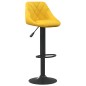 vidaXL Sgabelli da Bar 2 pz Giallo Senape in Velluto vidaXL Sgabelli da Bar 2 pz Giallo Senape in Velluto