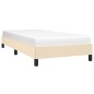 vidaXL Giroletto Crema 90x190 cm in Tessuto vidaXL Giroletto Crema 90x190 cm in Tessuto