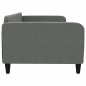 vidaXL Letto da Giorno Grigio Scuro 100x200 cm in Tessuto vidaXL Letto da Giorno Grigio Scuro 100x200 cm in Tessuto