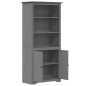 vidaXL Libreria BODO 82x40x173 cm in Legno Massello di Pino Grigio vidaXL Libreria BODO 82x40x173 cm in Legno Massello di Pino Grigio