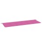 vidaXL Cuscino per Panca da Giardino Rosa 150x50x3cm in Tessuto Oxford