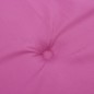 vidaXL Cuscino per Panca da Giardino Rosa 150x50x3cm in Tessuto Oxford