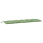 vidaXL Cuscino per Panca a Foglie 180x50x7 cm in Tessuto Oxford