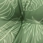 vidaXL Cuscino per Panca a Foglie 180x50x7 cm in Tessuto Oxford