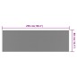 vidaXL Tappeto da Esterno Marrone e Bianco 80x250 cm Reversibile vidaXL Tappeto da Esterno Marrone e Bianco 80x250 cm Reversibile