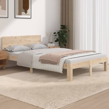 vidaXL Giroletto 120x190 cm 4FT Small Double in Legno Massello di Pino