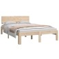 vidaXL Giroletto 120x190 cm 4FT Small Double in Legno Massello di Pino vidaXL Giroletto 120x190 cm 4FT Small Double in Legno Massello di Pino
