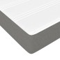 vidaXL Materasso a Molle Insacchettate Grigio Scuro 90x200x20 cm vidaXL Materasso a Molle Insacchettate Grigio Scuro 90x200x20 cm