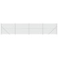 vidaXL Recinzione a Rete con Flangia Argento 1,4x10 m vidaXL Recinzione a Rete con Flangia Argento 1,4x10 m