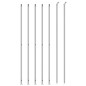 vidaXL Recinzione a Rete con Flangia Argento 1,4x10 m vidaXL Recinzione a Rete con Flangia Argento 1,4x10 m