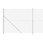 vidaXL Recinzione a Rete con Flangia Argento 1,4x10 m vidaXL Recinzione a Rete con Flangia Argento 1,4x10 m