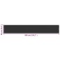 vidaXL Paravento da Balcone HDPE 90x600 cm Antracite