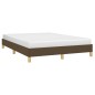 vidaXL Giroletto Marrone Scuro 140x200 cm in Tessuto vidaXL Giroletto Marrone Scuro 140x200 cm in Tessuto
