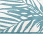 vidaXL Tappeto da Esterno Aqua e Bianco 80x250 cm Design Reversibile vidaXL Tappeto da Esterno Aqua e Bianco 80x250 cm Design Reversibile