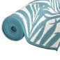 vidaXL Tappeto da Esterno Aqua e Bianco 80x250 cm Design Reversibile vidaXL Tappeto da Esterno Aqua e Bianco 80x250 cm Design Reversibile