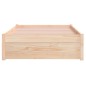 vidaXL Giroletto 90x190 cm in Legno Massello di Pino vidaXL Giroletto 90x190 cm in Legno Massello di Pino
