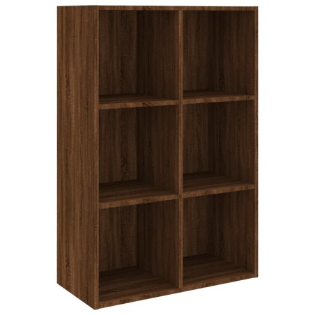 vidaXL Libreria/Credenza Rovere Marrone 66x30x98 cm Legno Multistrato