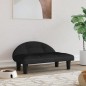 vidaXL Lettino per Cani Nero 70x52x30 cm in Velluto vidaXL Lettino per Cani Nero 70x52x30 cm in Velluto