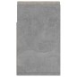 vidaXL Scarpiera con Cuscino Grigio Cemento 104x30x49 cm in Truciolato