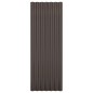Pannelli Tetto 12pz Acciaio Verniciato Polvere Marrone 100x36cm Pannelli Tetto 12pz Acciaio Verniciato Polvere Marrone 100x36cm