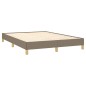 vidaXL Giroletto Tortora 160x200 cm in Tessuto vidaXL Giroletto Tortora 160x200 cm in Tessuto
