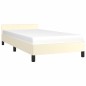 vidaXL Giroletto con Testiera Crema 80x200 cm in Similpelle vidaXL Giroletto con Testiera Crema 80x200 cm in Similpelle