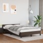 vidaXL Giroletto con Testiera Marrone 120x200 cm in Similpelle vidaXL Giroletto con Testiera Marrone 120x200 cm in Similpelle