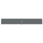 vidaXL Tenda da Sole Laterale Retrattile Antracite 180x1200 cm vidaXL Tenda da Sole Laterale Retrattile Antracite 180x1200 cm