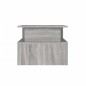 vidaXL Tavolino Salotto Grigio Sonoma 90x55x42,5 cm Legno Multistrato