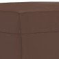 Poggiapiedi Marrone 60x50x41 cm in Similpelle Poggiapiedi Marrone 60x50x41 cm in Similpelle