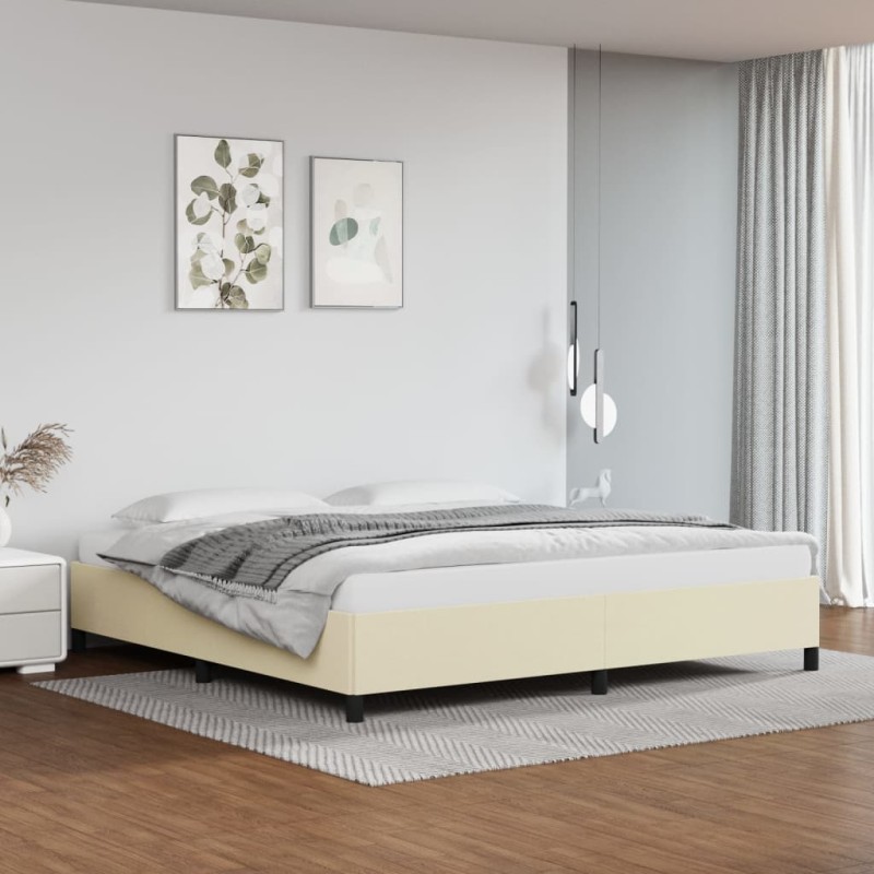 vidaXL Giroletto Crema 200x200 cm in Similpelle vidaXL Giroletto Crema 200x200 cm in Similpelle