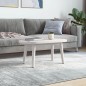 vidaXL Piano Tavolo Bianco 80x40x2,5cm in Legno Massello di Pino Ovale vidaXL Piano Tavolo Bianco 80x40x2,5cm in Legno Massello di Pino Ovale