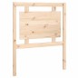 vidaXL Testiera 80,5x4x100 cm in Legno Massello di Pino vidaXL Testiera 80,5x4x100 cm in Legno Massello di Pino