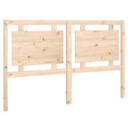 vidaXL Testiera 155,5x4x100 cm in Legno Massello di Pino