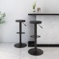 vidaXL Sgabelli da Bar 2 pz Neri in Velluto vidaXL Sgabelli da Bar 2 pz Neri in Velluto