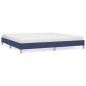 vidaXL Giroletto senza Materasso Blu 200x200 cm in Tessuto vidaXL Giroletto senza Materasso Blu 200x200 cm in Tessuto