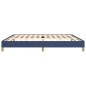 vidaXL Giroletto senza Materasso Blu 200x200 cm in Tessuto vidaXL Giroletto senza Materasso Blu 200x200 cm in Tessuto