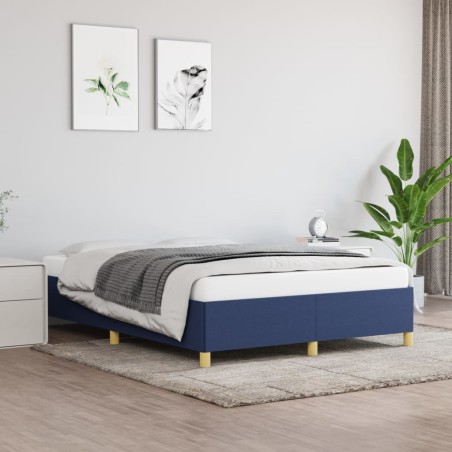 vidaXL Giroletto Blu 140x190 cm in Tessuto