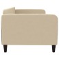 vidaXL Letto da Giorno Crema 90x200 cm in Tessuto vidaXL Letto da Giorno Crema 90x200 cm in Tessuto