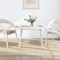 vidaXL Piano Tavolo Bianco 110x55x2,5 cm Legno Massello di Pino Ovale vidaXL Piano Tavolo Bianco 110x55x2,5 cm Legno Massello di Pino Ovale