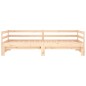 vidaXL Dormeuse Estraibile 2x(90x190) cm Legno Massello di Pino