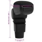 vidaXL Bracciolo per Auto Nero 13x31x(30,5-48) cm in ABS vidaXL Bracciolo per Auto Nero 13x31x(30,5-48) cm in ABS