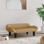 vidaXL Lettino per Cani Marrone 70x40x24 cm in Velluto vidaXL Lettino per Cani Marrone 70x40x24 cm in Velluto