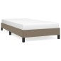 vidaXL Giroletto Tortora 100x200 cm in Tessuto vidaXL Giroletto Tortora 100x200 cm in Tessuto