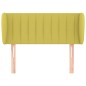 Testiera ad Orecchio Verde 93x23x78/88 cm in Tessuto Testiera ad Orecchio Verde 93x23x78/88 cm in Tessuto