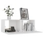 vidaXL Mobile Porta TV Bianco 80x30x30 cm in Legno Multistrato vidaXL Mobile Porta TV Bianco 80x30x30 cm in Legno Multistrato